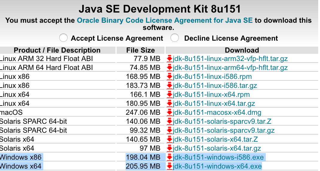 Java 64 bit download