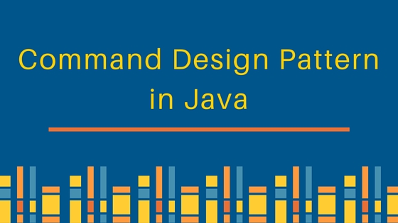 command design pattern, command pattern