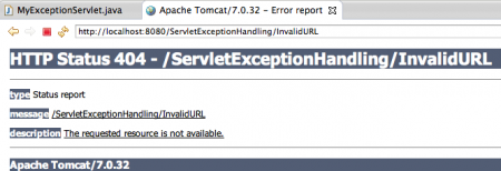 Servlet Error