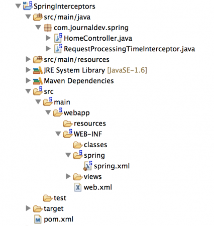 Spring MVC Interceptor, Spring Interceptor example, Spring interceptor