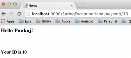 Spring MVC Exception Handling, Spring Exception Handling