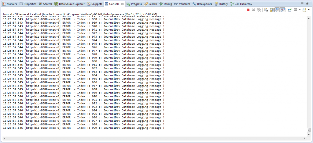 log4j2 filters, Console Logging - Log Events Populated Without Filter Applying