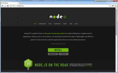 Node.js-official-website