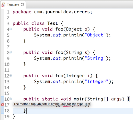 JavaByPatel: Data structures and algorithms interview questions in Java:  How is ambiguous overloaded method call resolved in java?