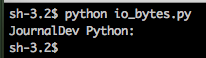 python IO BytesIO example