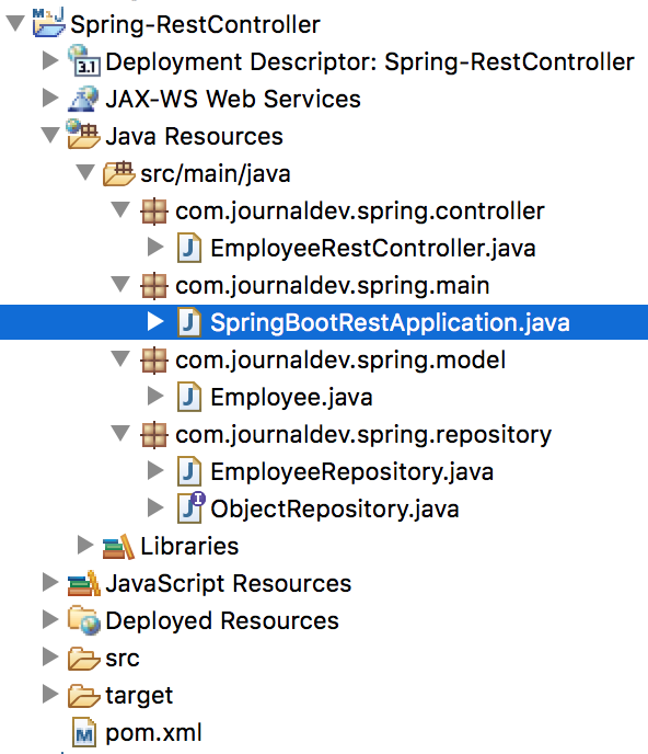 Spring boot sample rest on sale application