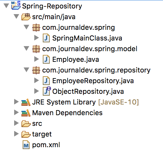 Spring data deals repository example