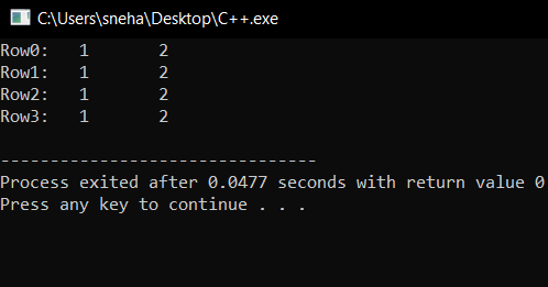 Two Dimensional Array in C DigitalOcean