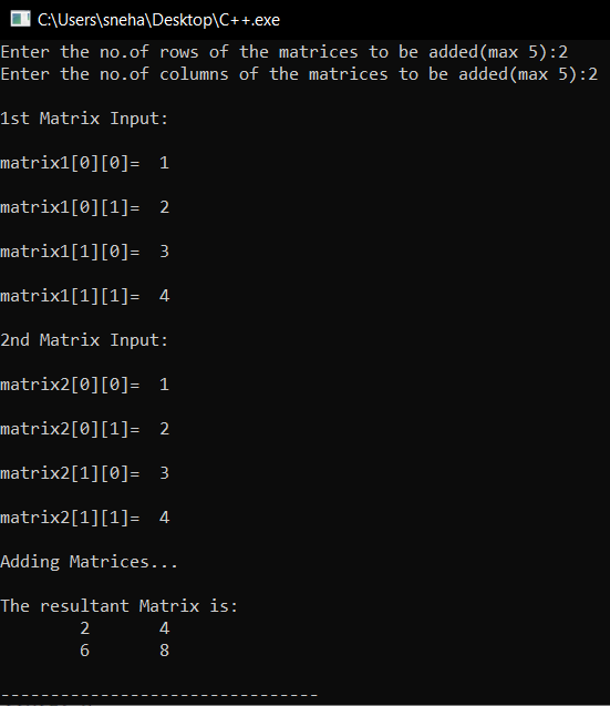 Implementation of Resizable Multidimensional Arrays in C++17